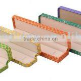 Rectangular Shaped Leather Necklace Case