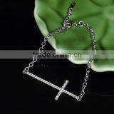 Charm Bracelet Cross Shape Zircon Bracelet Jewelry thumbnail-2