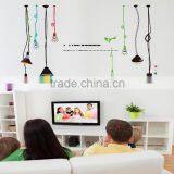 Fashion Lamp Removable Vinyl Decal Mural DIY Art Room Home Decor Wall Sticker Light thumbnail-1