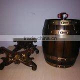 Portable New Style Wooden Barrel Drinks Dispenser thumbnail-3