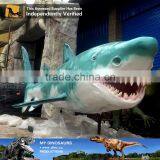 My Dino-C028 Amusement Park Fiberglass Sea Animal Shark Sculpture Model thumbnail-3