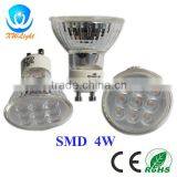 SMD 2835 Led Profile Spotlight 4w GU10 Small Angle Free Standing Spotlights