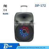 15 Inch Portable Stage Active Trolley Bluetooth Remote Power PA System Speaker thumbnail-1