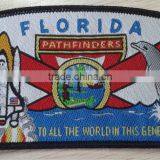 Florida Woven Patch for Garment