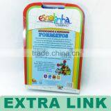 Glossy Lamination Eco-friendly Paper Material and Hot Color Children Board Book