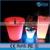 Outdoor/indoor Waterproof Led Color Changing Flower Pot,decorative Lights Vase