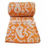 Vintage Kantha Quilt Hand Stitching Indian Reversible Quilts Throw Bedspread Wholesale Lot Pure Cotton Kantha Quilt