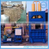 Professional fiber baling press machine for waste paper,cotton,wool,plastic,used clothes