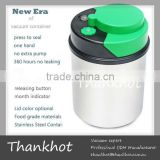 Containers for food,silicon gel, vacuum sealed fuction,FDA/EU approved