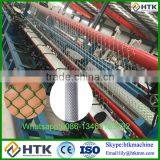 HTK Factory Automatic Artificial Leaf Chain Link Fencing Making Machine thumbnail-1