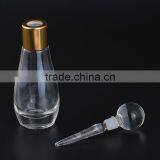 Beauty Design Bowling Shaped 12ml Empty Clear Pocket Sized Refillable Perfume Glass Bottles With Glass Stick for Essential Oil thumbnail-4