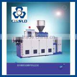 Good Quality CE Standard Conical Twin Screw Extruder thumbnail-1