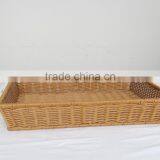 Plastic Rectangle Woven Bread Basket thumbnail-4