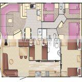 Easy Assemble Customized Static Caravan for Sale thumbnail-2