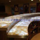 New Fashion BACKLIT ONYX COUNTERTOPS FOR BAR RECEPTIONS thumbnail-3