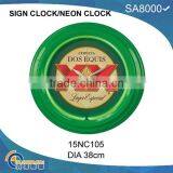 Neon Clock Neon Light Wall Clock thumbnail-5