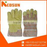 Durable Leather Working Pigskin Labour Gloves thumbnail-1