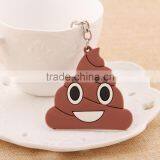 2016 Wholesale Custom Personalized Soft PvC Emoji Keychain thumbnail-2
