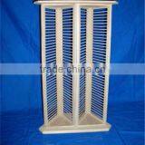 Handmade Desktop Commercial Used Solid Wooden cd Racks Wholesale thumbnail-1