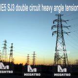 MEGATRO 110kV 1E5 SJ3 Double Circuit Heavy Angle Tension Tower thumbnail-1