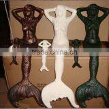 Casting Beautiful Iron Mermaid For Home/garden Decoration thumbnail-1