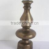 Rough Cast metal Lamp made in Aluminium in Antique brass finish