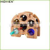 Eco-friendly Bamboo Wall Mouted Wine Rack /Wine Display Rack/Homex_BSCI thumbnail-1
