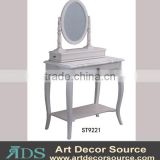 cheap bedroom MDF wood dresser dressing table