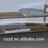 New Product Simple Design Two-tier Walnut Shoe Rack thumbnail-1