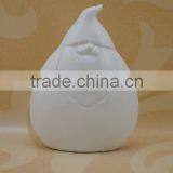 White Ceramic Figurine for Christmas Decoration Wholesale thumbnail-3