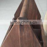 Custom Logo Printing Color Wooden Beer Carrier,Wood Bottle Carrier,Wooden Bottle Holder thumbnail-4