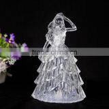 Dongguan Plastic Barbie Led Shining Bride Figurine Wedding Supplier Decorations thumbnail-2