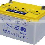 6-QA-36 DRY CHARGED ACID CAR BATTERY 12V thumbnail-1