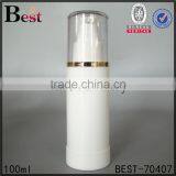 2017 High Quality 50ml Plastic Spray Bottle White Color Plastic Spray Bottle Round Shape Plastic Spray Bottle With White Pump thumbnail-3