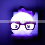 Night Light With Auto Dusk to Dawn Sensor Plug In Wall Duck Octopus Bunny Light thumbnail-3