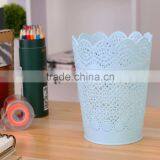 Plastic Trash Can Waste Bin Container thumbnail-4