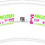 Printed and Cuted Poly Coated Board/cup/sleeve thumbnail-1
