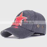 Wholesale Enzyme Washed Distressed Baseball Cap Hats thumbnail-6