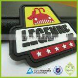 New Machine and Handmade Embossed Logo Custom 3d Soft Pvc Patch
