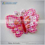 Custom Garment Butterfly Sequin Embroidery Badges thumbnail-4