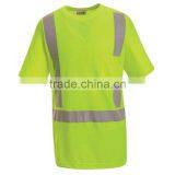 High Visibility Short Sleeve Safety T-Shirt Workwear SLT006 thumbnail-1
