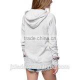 Fashion Women Grey Print Hoodie Sweatshirt Custom in Nangchang thumbnail-2