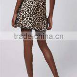 Customized Made Animal Leopard A Line Skirt For Ladies High Waist Sexy Skirt Cheap Sareer Wholesale thumbnail-3