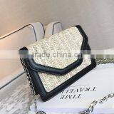 Zm50218b Europe Fashion Lady Single Shoulder Bags Simple Cross Body Straw Bag Women thumbnail-5