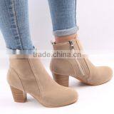 Zm35781a 2017 Women Shoes Autumn Winter High Heel Short Boots thumbnail-1