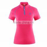 2017 Summer High Quality Women Stand Collar T-shirt thumbnail-3