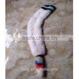 Long Luxurious Luxury Real Hair the Whole Skin Fight Color Fox Fur Scarf Collar Winter New Wild Thick Fur Fox Fur Tail Shawl thumbnail-4