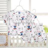 Wholesales Summer Cotton Printing Baby Clothes Set Wear thumbnail-2