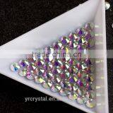 Flat Back Rhinestones in Bulk 2058 Non Hotfix Crystal AB of Different Sizes thumbnail-5