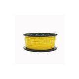 Grade A PLA 3D Printer Filament / Yellow 1.75mm PLA Filament